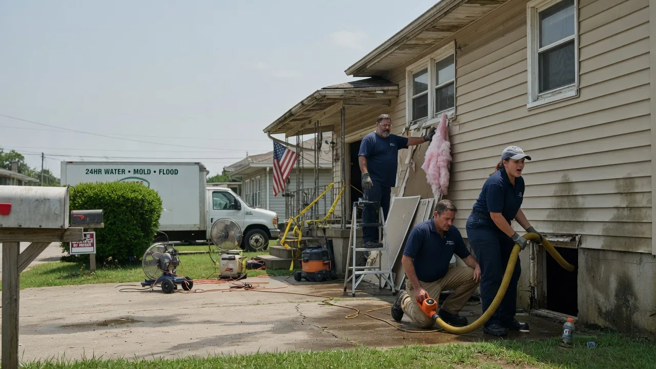 Water Damage Repair in Fredericktown, OH near me